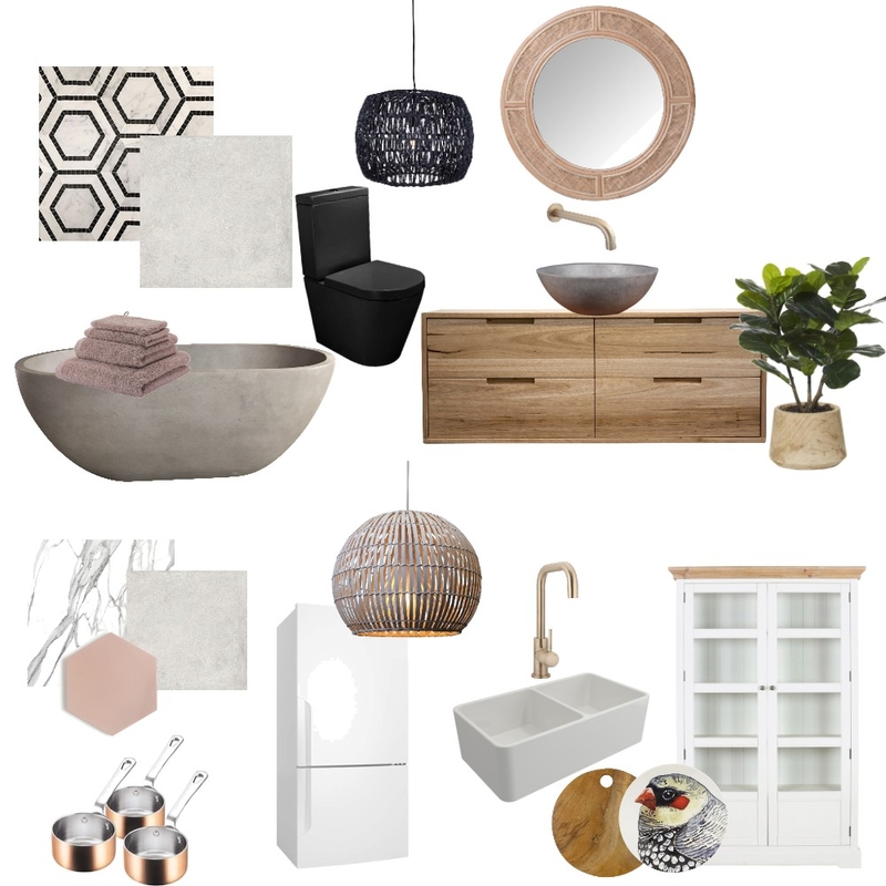 Earthy Planet_bathroom_kitchen Mood Board by manda_ps on Style Sourcebook