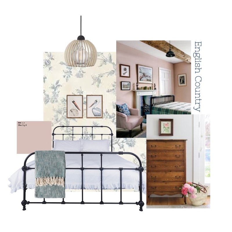 English Country Mood Board by Sophie Lock on Style Sourcebook
