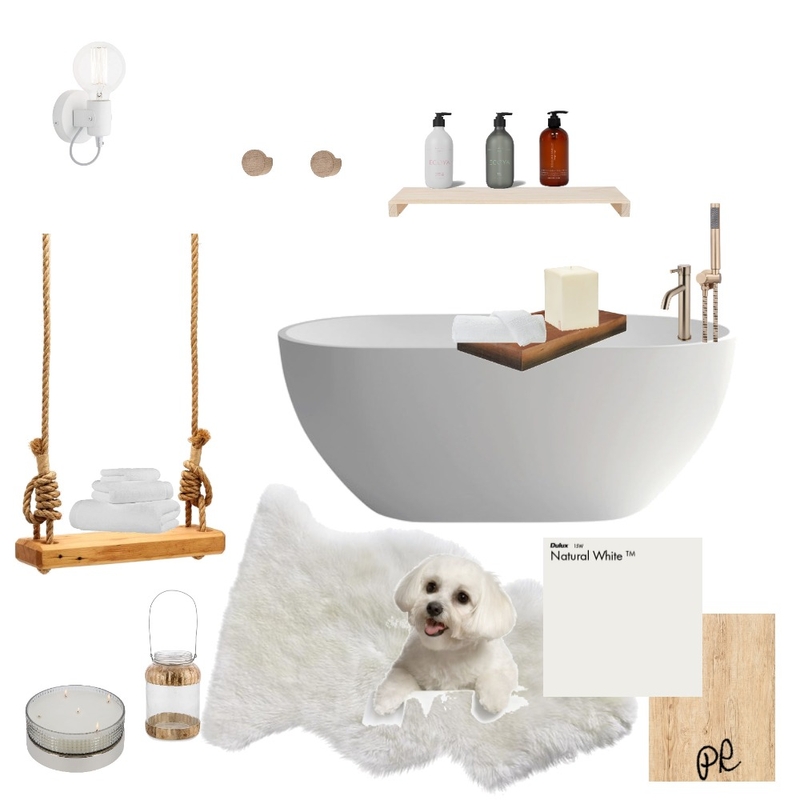 White Bathroom Mood Board by Polina on Style Sourcebook