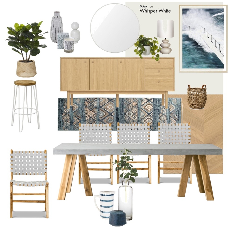 dining blue Mood Board by KUTATA Interior Styling on Style Sourcebook