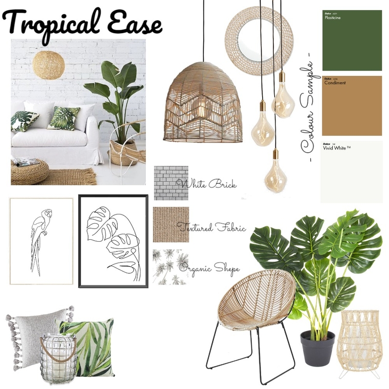 Tropical Ease Mood Board by michelle_carla on Style Sourcebook