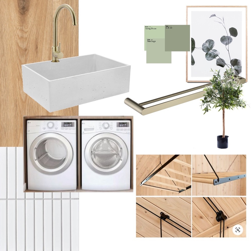 Laundry Mood Board by GeorgieAdams on Style Sourcebook