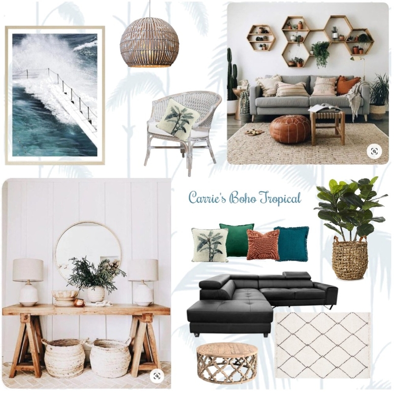 Boho Tropical Mood Board by MichelleL on Style Sourcebook