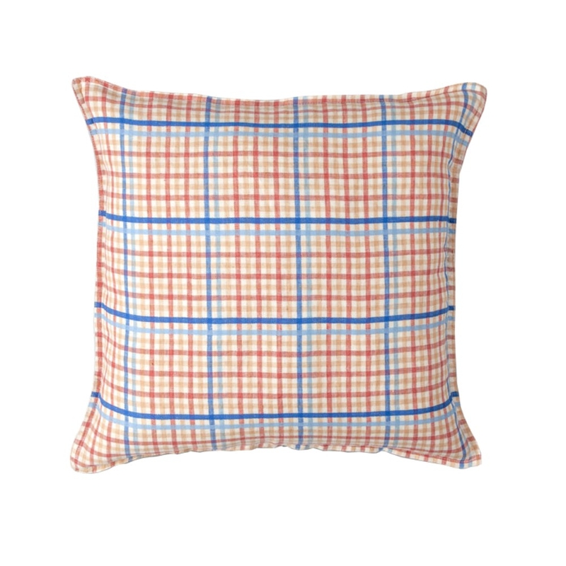 ATLINIA LINEN CUSHION with MULICOLOR CHECK Mood Board by ATLINIA on Style Sourcebook