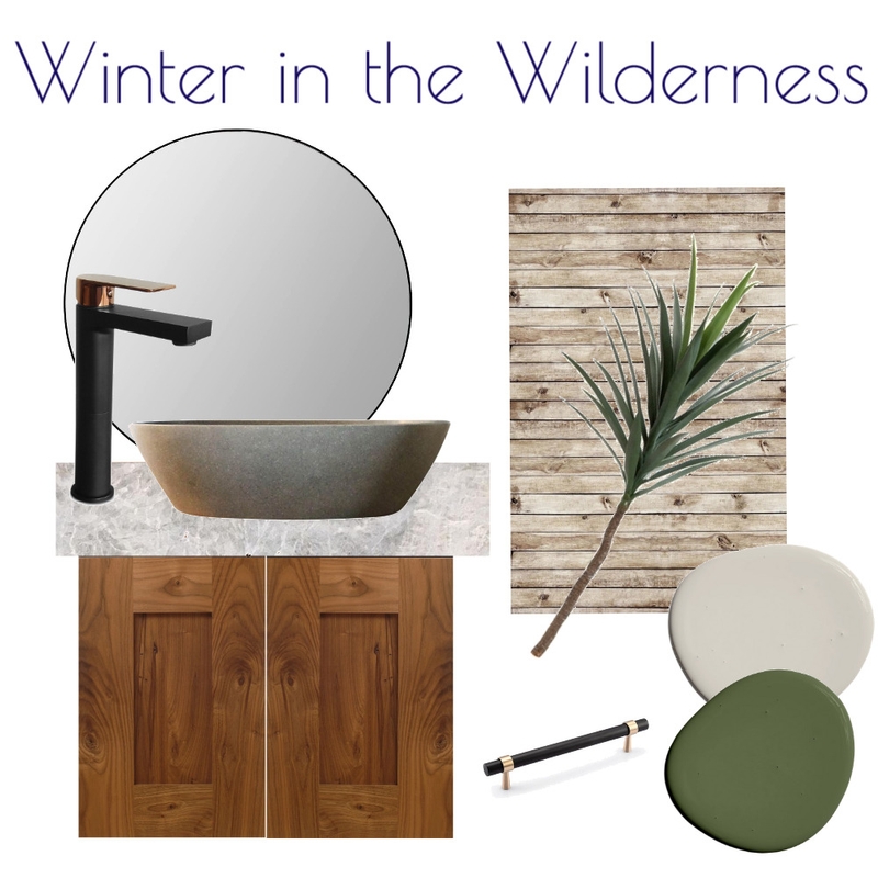 Winter Wilderness Bathroom Flatlay Mood Board by Kohesive on Style Sourcebook