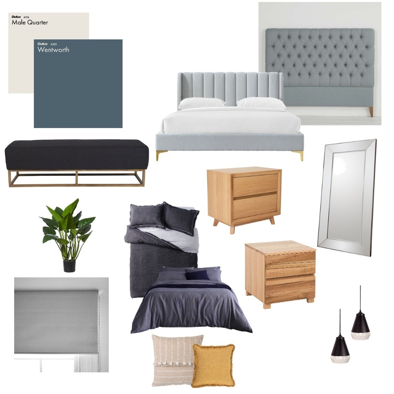 Bedroom Mood Board by agw on Style Sourcebook