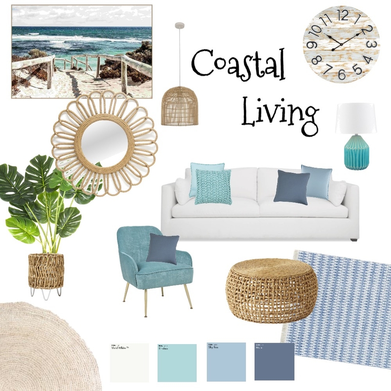Coastal Living Mood Board by TSwanson on Style Sourcebook