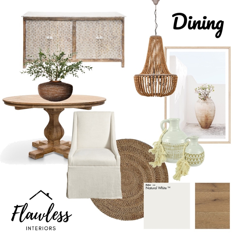 Dining Space Mood Board by Flawless Interiors Melbourne on Style Sourcebook