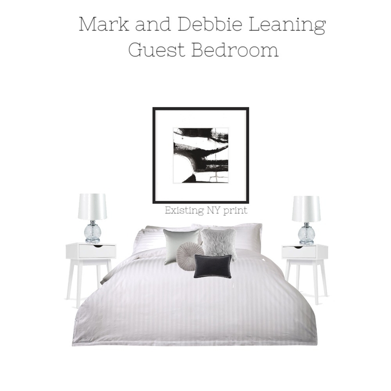 Mark and Debbie Leaning Guest bedroom Mood Board by Simply Styled on Style Sourcebook
