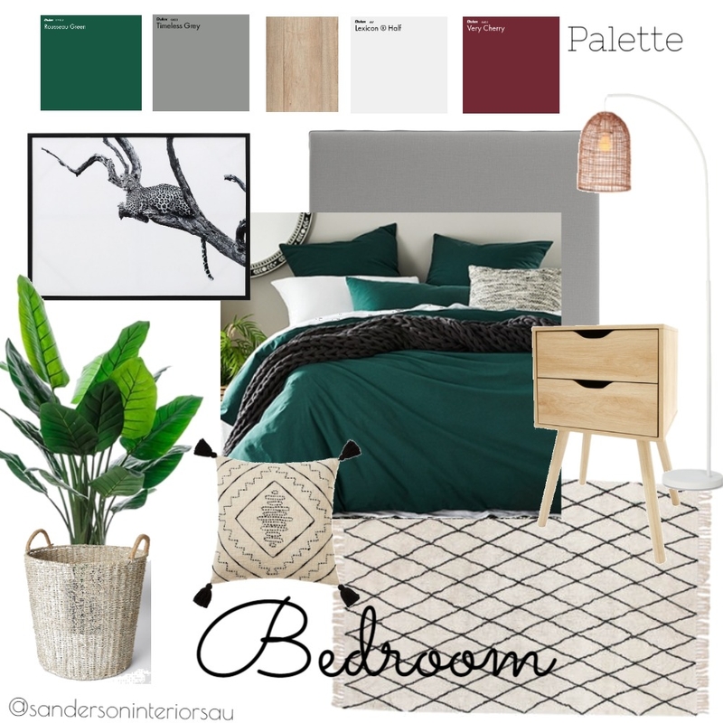 Kerryann Master Bedroom Mood Board by Sanderson Interiors on Style Sourcebook