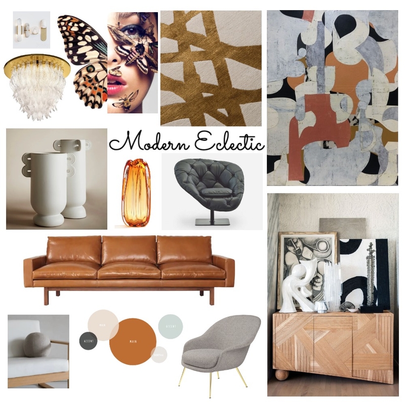 Modern Eclectic Mood Board by d+d on Style Sourcebook