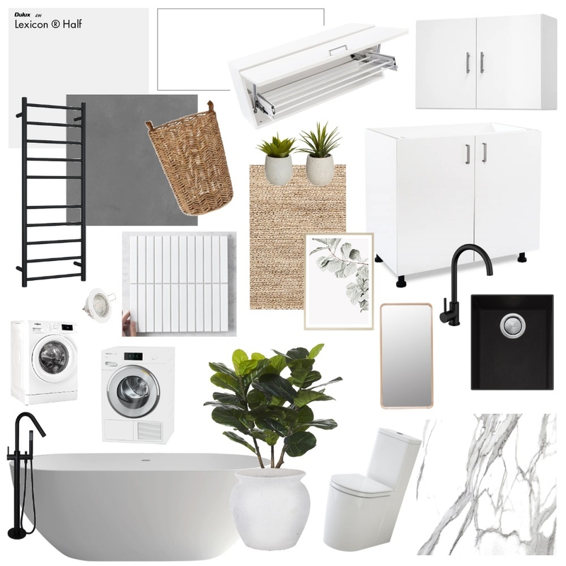 Laundry Mood Board by emswatson on Style Sourcebook
