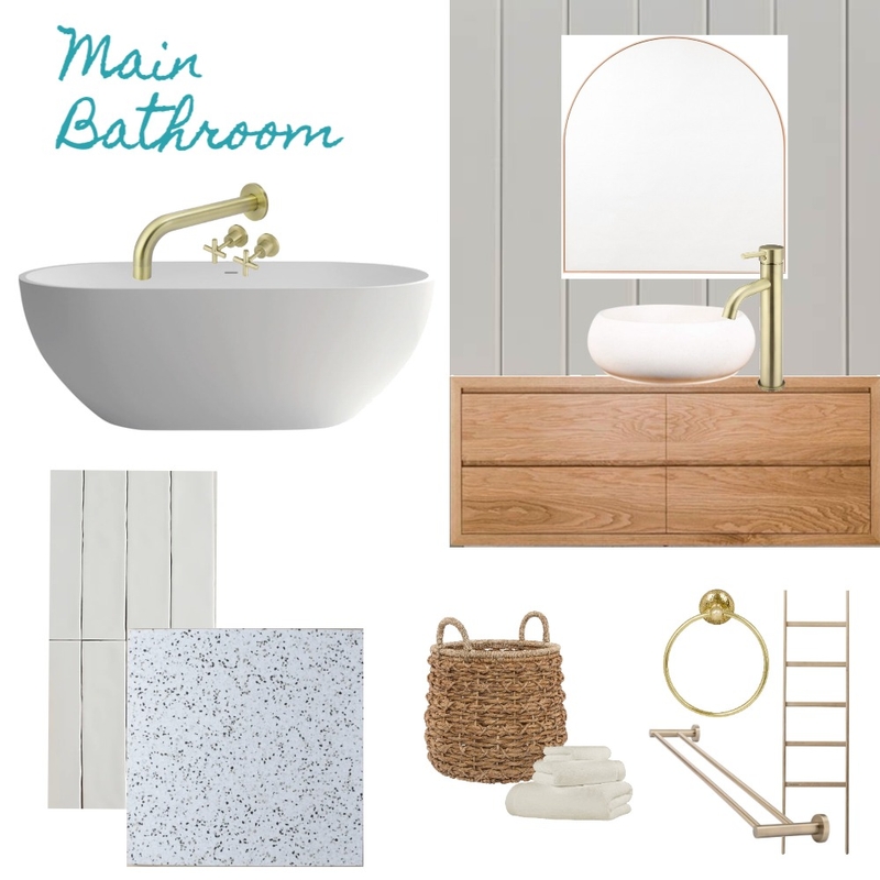 Main Bathroom Mood Board by nicolecrk on Style Sourcebook