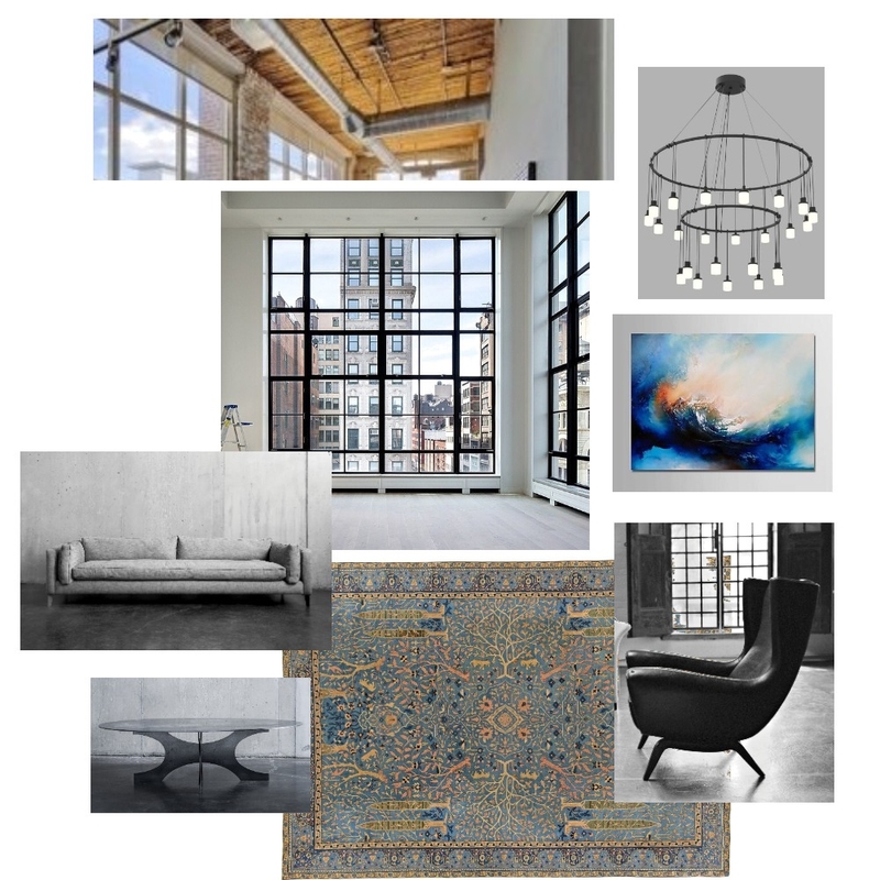 Industrial Mood Board by Donnalee Langton on Style Sourcebook