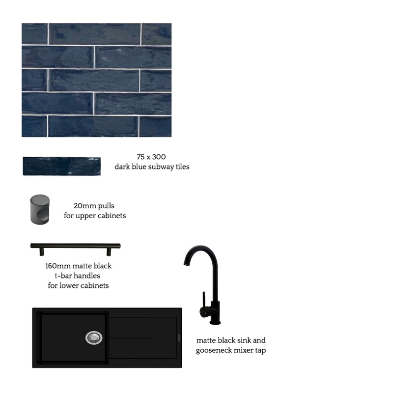 Kitchen Upgrades (Cosmetic) Mood Board by Frazer + Bradley on Style Sourcebook