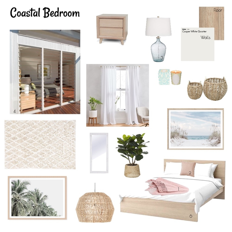 Coastal Bedroom Mood Board by mikaylarose on Style Sourcebook