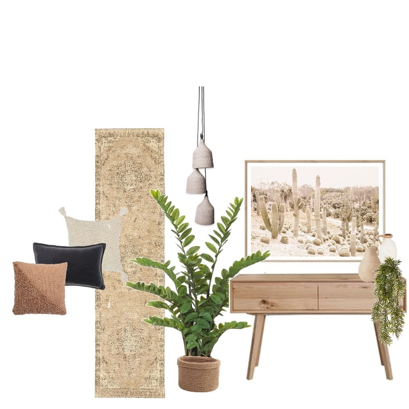 boho entrance Mood Board by Zenn House on Style Sourcebook