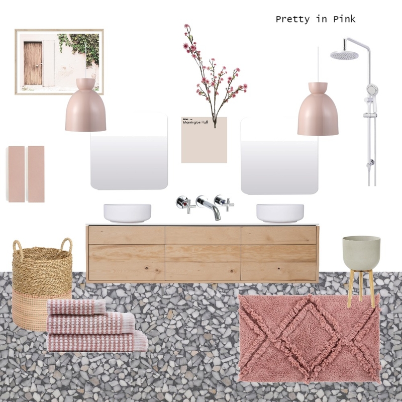 Pretty in Pink Mood Board by hehedesign on Style Sourcebook