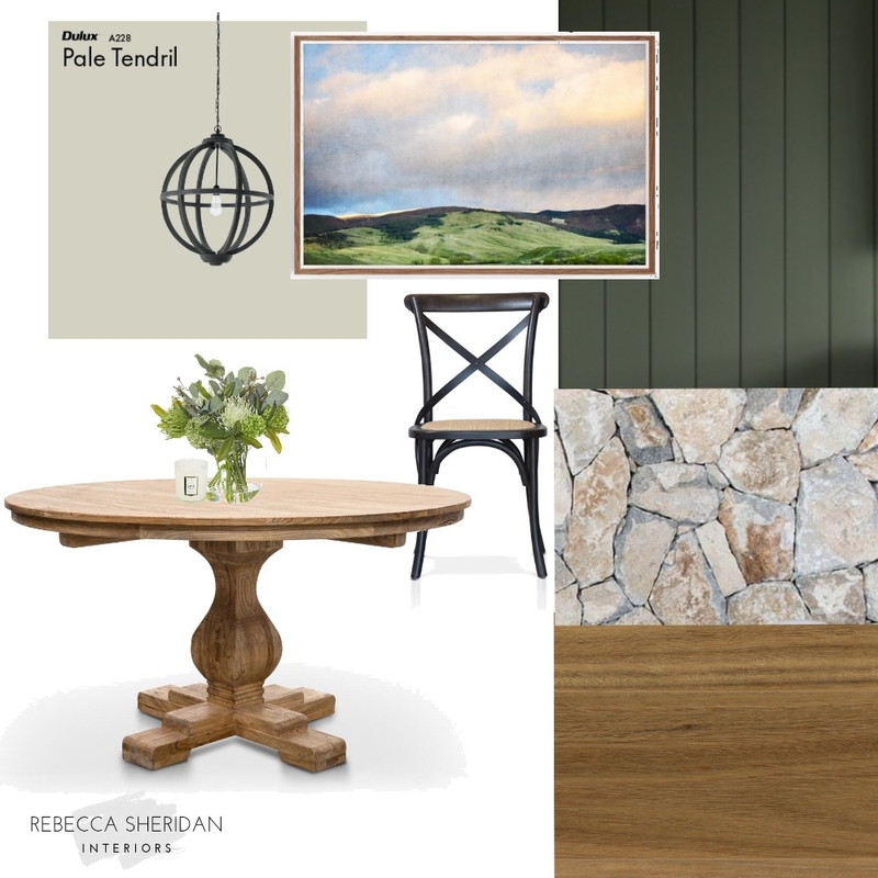 Farmhouse Rural Home Mood Board by Sheridan Interiors on Style Sourcebook