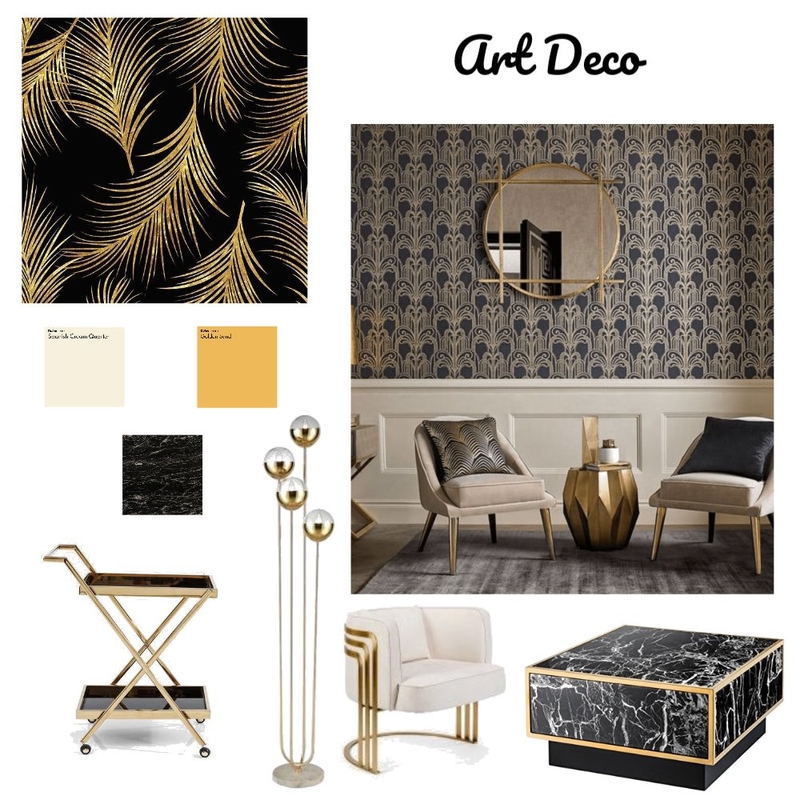 Art Deco Mood Board by rcartz96 on Style Sourcebook