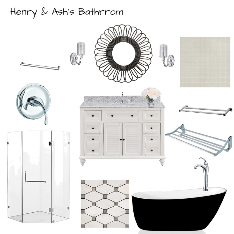 Henry & Ash's Bathroom Mood Board by AmeliaCooper on Style Sourcebook