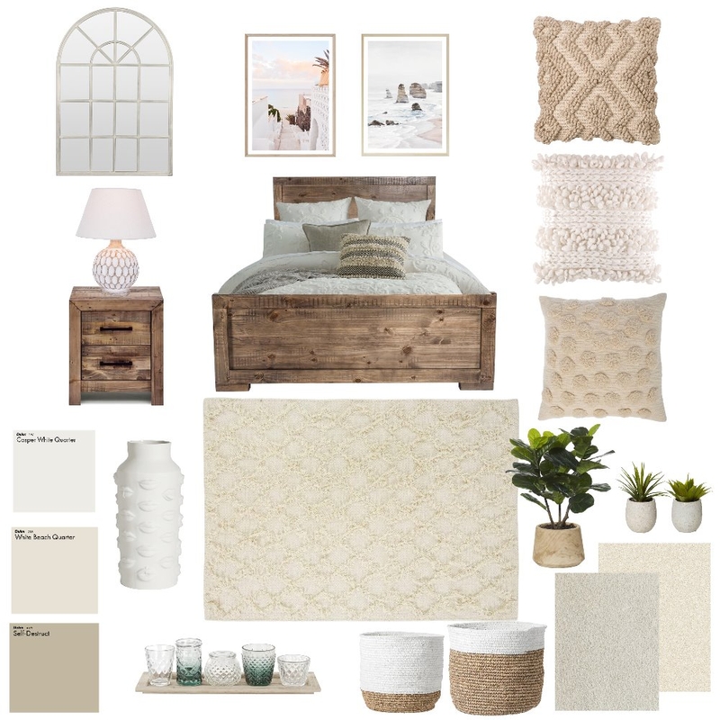 Rustic Bedroom Mood Board by Lauren Hooligan on Style Sourcebook