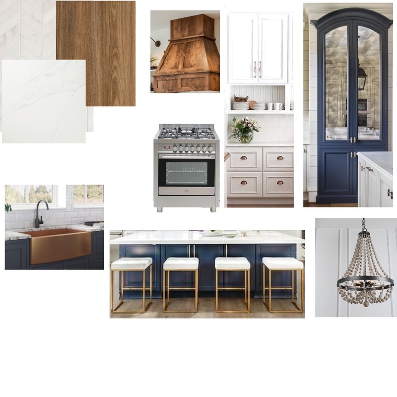 Navy Kitchen Mood Board by chaehume on Style Sourcebook