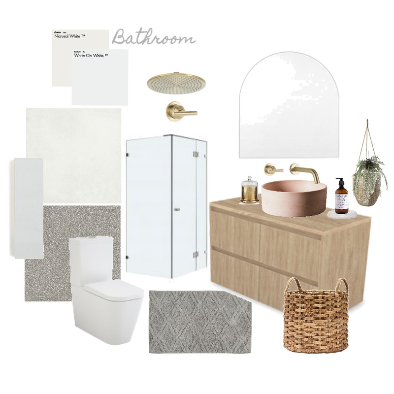 Bathroom Mood Board by Jorja Clair Interiors on Style Sourcebook