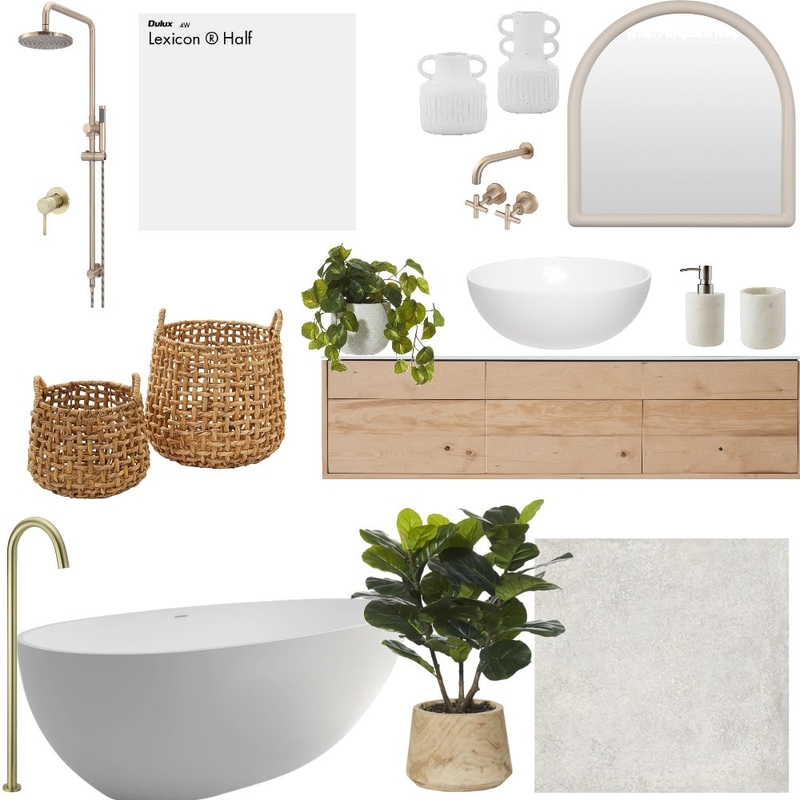 Modern Bathroom Mood Board by CoastalDesigns_ on Style Sourcebook