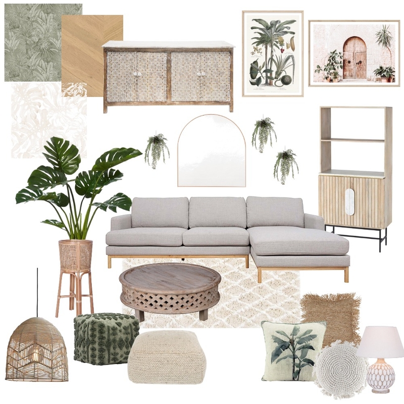 MUTED TROPICS Mood Board by Whitni K. Murase on Style Sourcebook