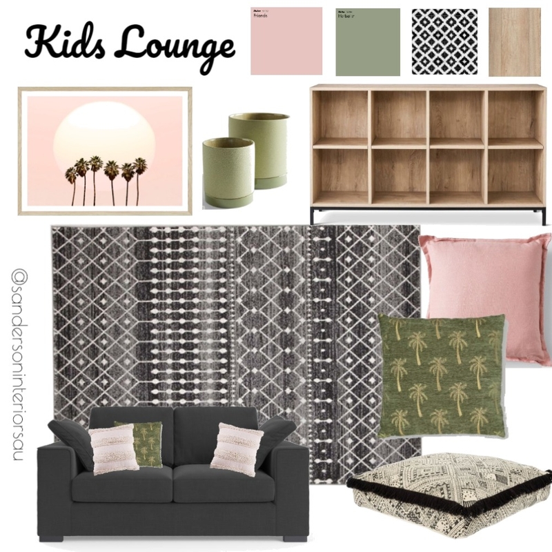 Kerryann Kids Lounge Mood Board by Sanderson Interiors on Style Sourcebook