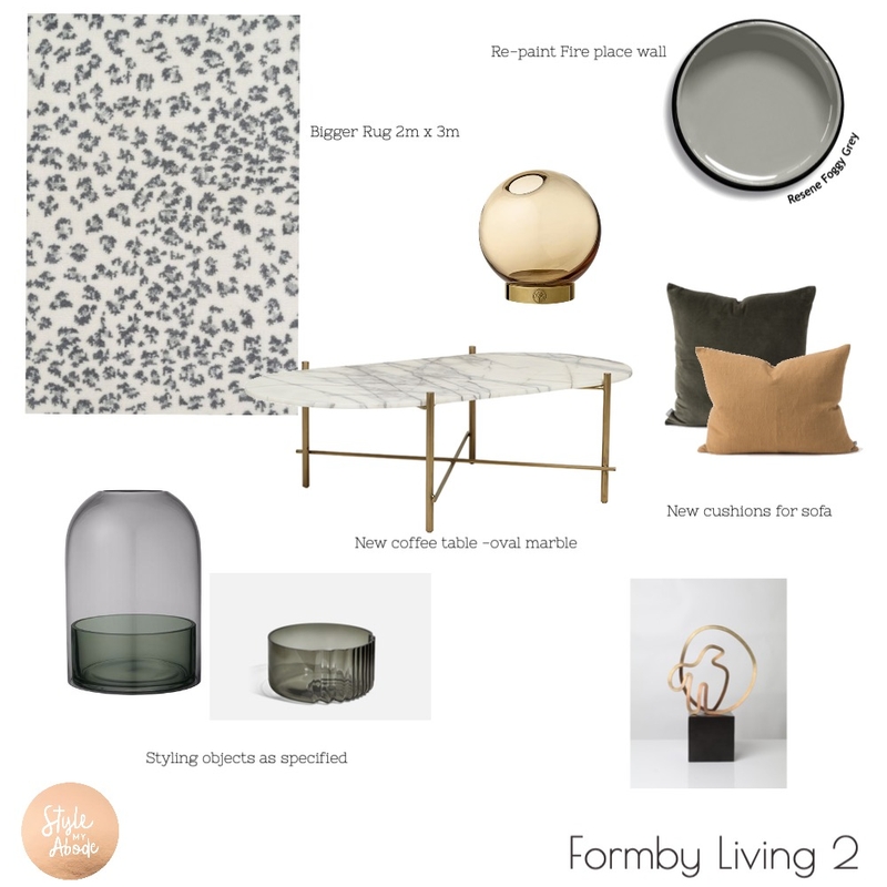 Formby living option 2 Mood Board by Style My Abode Ltd on Style Sourcebook