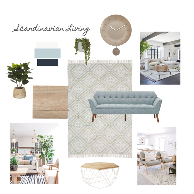 Scandinavian Living Room Mood Board by blarsen on Style Sourcebook