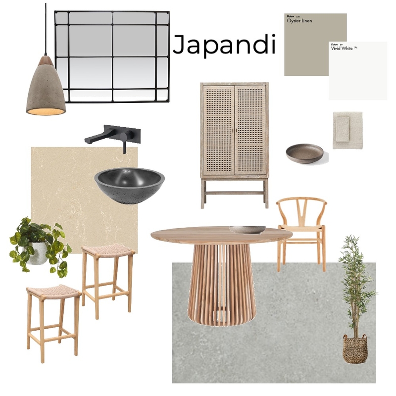 Japandi Mood Board by SH17 on Style Sourcebook