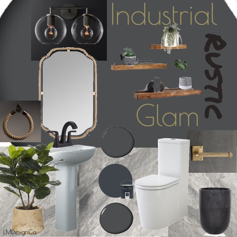 Rustic Glam Mood Board by lauramarindesign on Style Sourcebook