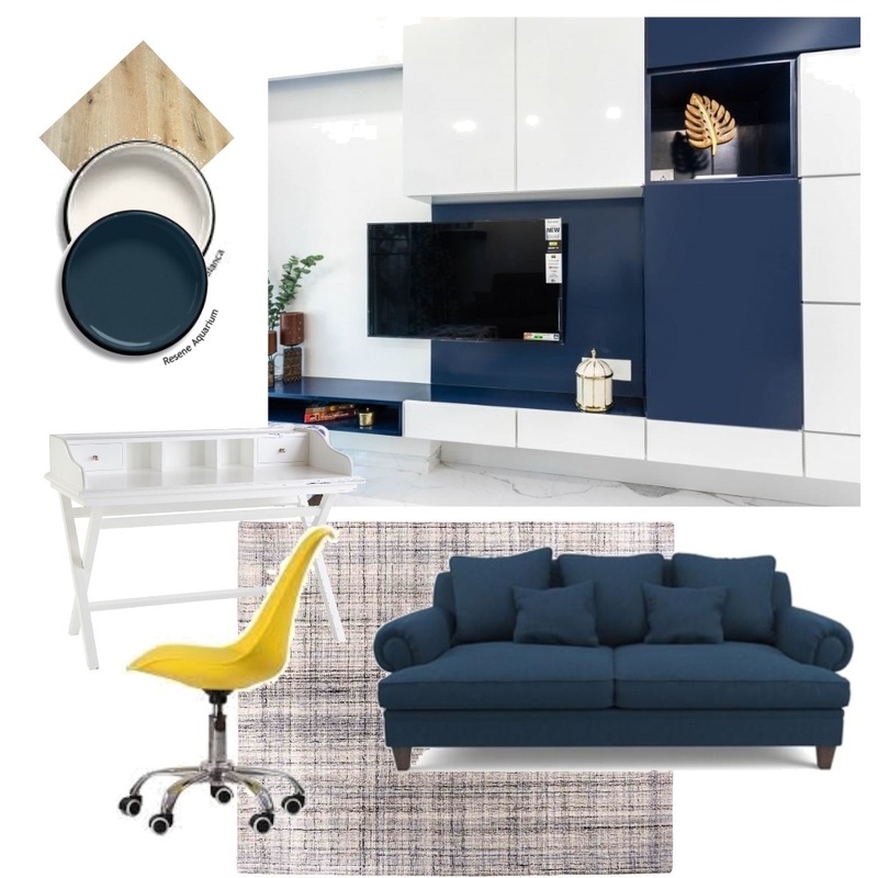 My Triadic Studyroom Mood Board by Gale Carroll on Style Sourcebook