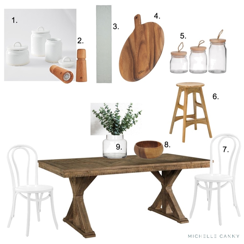 Contemporary Coastal Kitchen Mood Board by Michelle Canny Interiors on Style Sourcebook