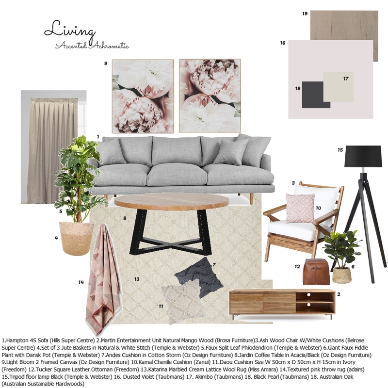 Living Mood Board by mtammyb on Style Sourcebook