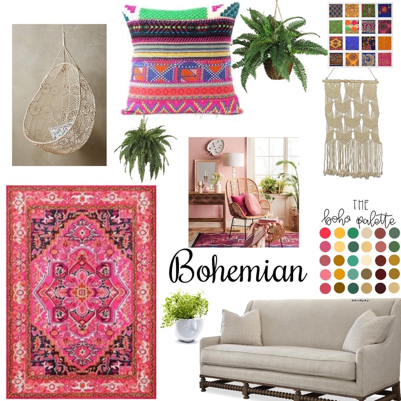 Bohemiam mood board Mood Board by waringkenia on Style Sourcebook