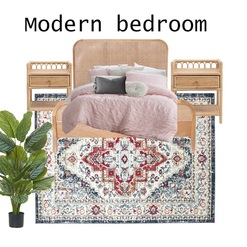 modern bedroom Mood Board by behind the weatherboard on Style Sourcebook