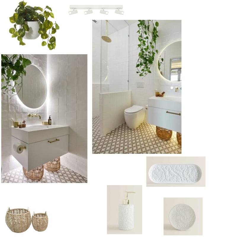 Ensuite Mood Board by Claudia Jane Brown on Style Sourcebook