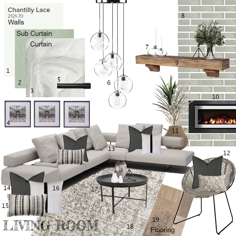 Living Room Mood Board by JessLave on Style Sourcebook