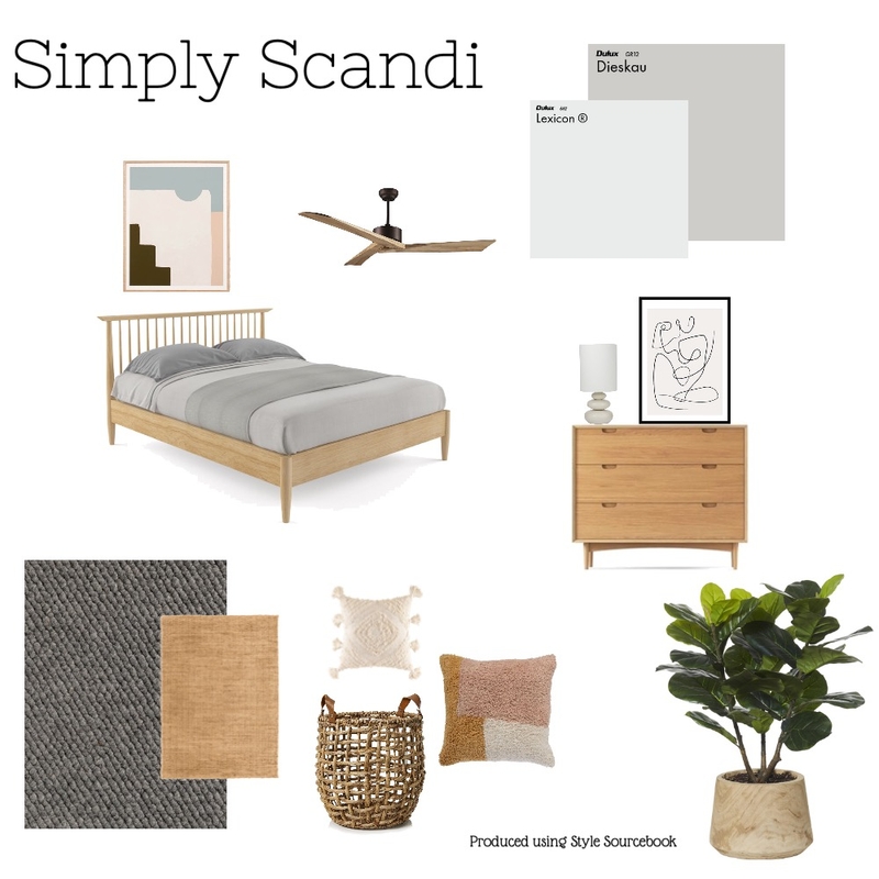 Simply Scandi Mood Board by Kyles on Style Sourcebook