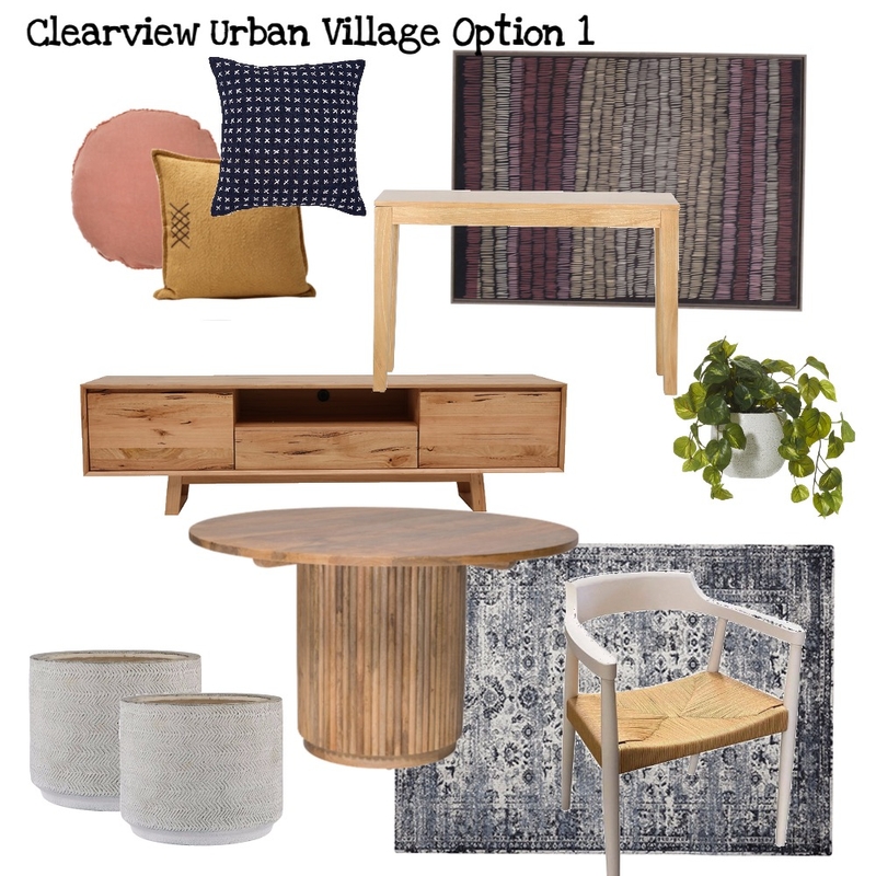 Urbanvillage Option 1 Mood Board by marie on Style Sourcebook