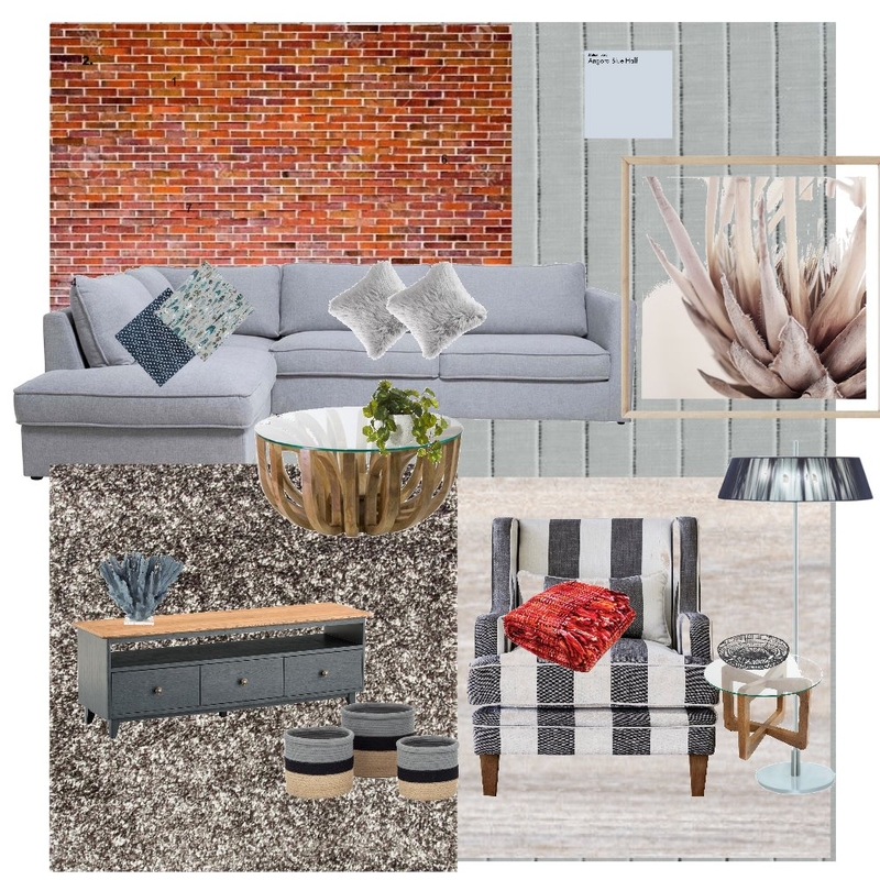 Module 9 - Living room Mood Board by Emma_Moo on Style Sourcebook