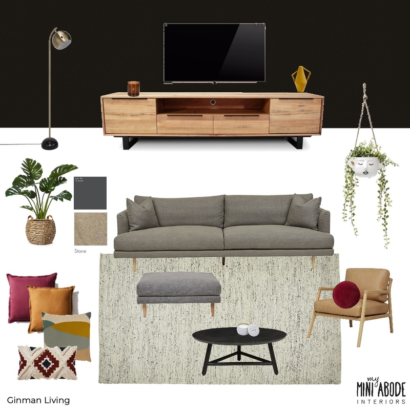 Ginman Living 02.01 Mood Board by My Mini Abode on Style Sourcebook