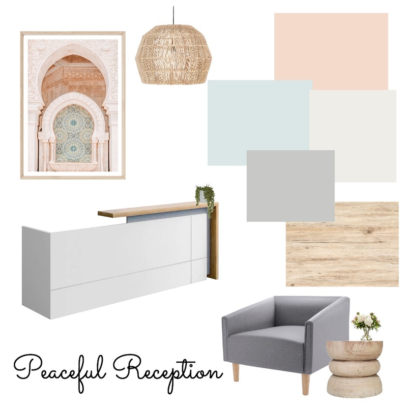 Peaceful Reception Mood Board by mistie on Style Sourcebook