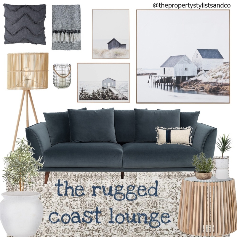 the rugged coast lounge Mood Board by The Property Stylists & Co on Style Sourcebook