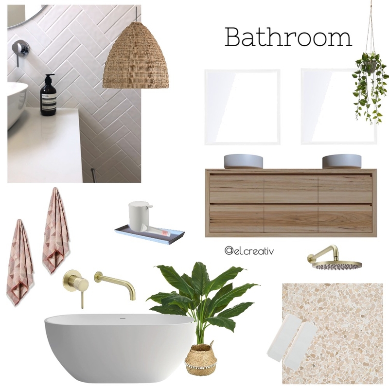 Bathroom Mood Board by el.creativ on Style Sourcebook