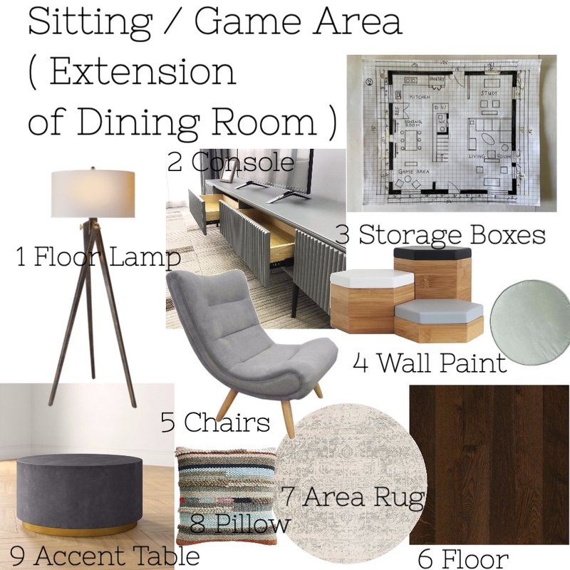 Sitting Room Mood Board by Shari Dang on Style Sourcebook